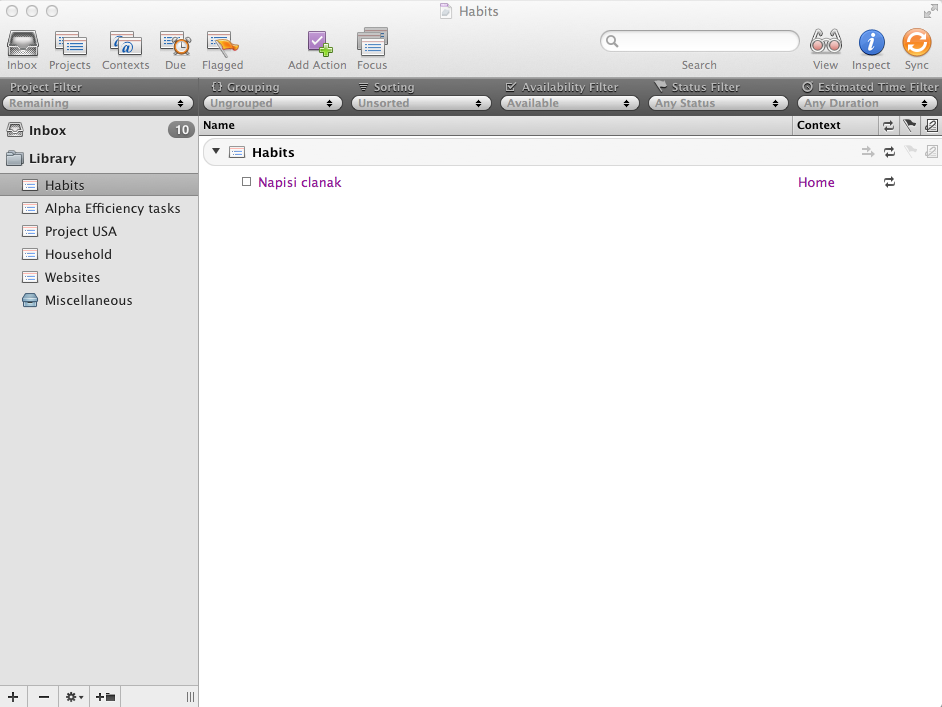 omnifocus desktop desktop client omnifocus