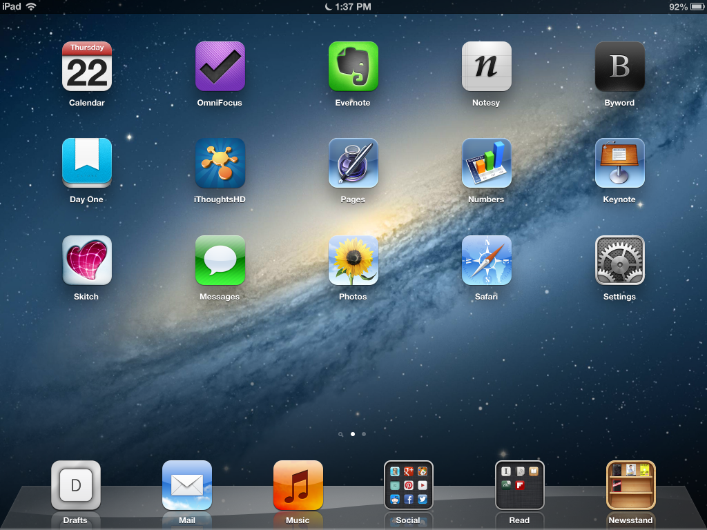 iPad Springboard Setup Springboard apps for iPad
