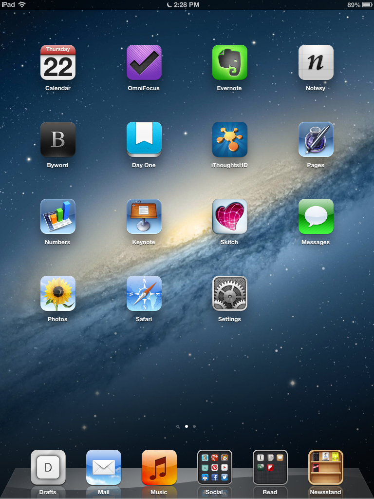 iPad Springboard Setup Vertical Vertical iPad Setup