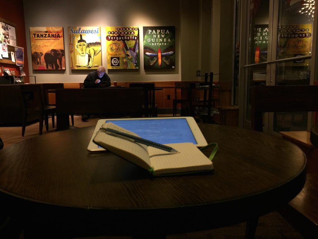 Mobile Writing Workflow In Starbucks Writing Workflow