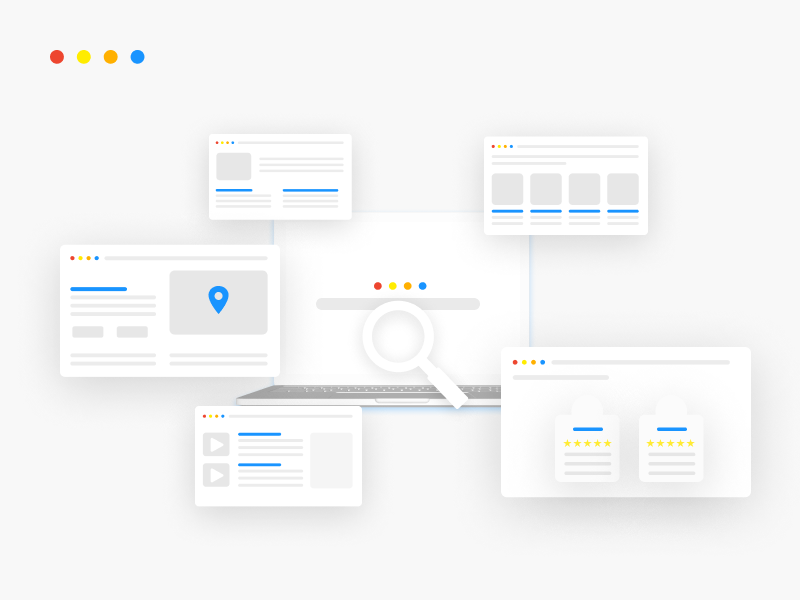 Different types of rich snippets