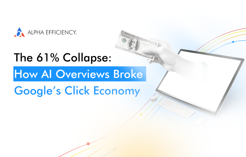 The 61% Collapse How AI Overviews Broke Google’s Click Economy